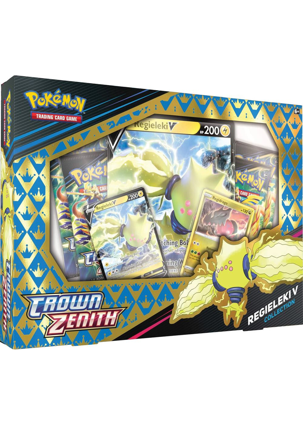 Pokémon TCG Crown Zenith Regieleki V Collection – Geno Games