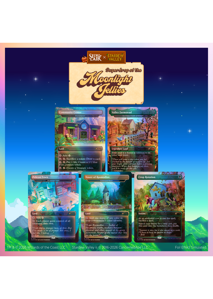 MTG Secret Lair x Stardew Valley Life in Pelican Town (Foil)