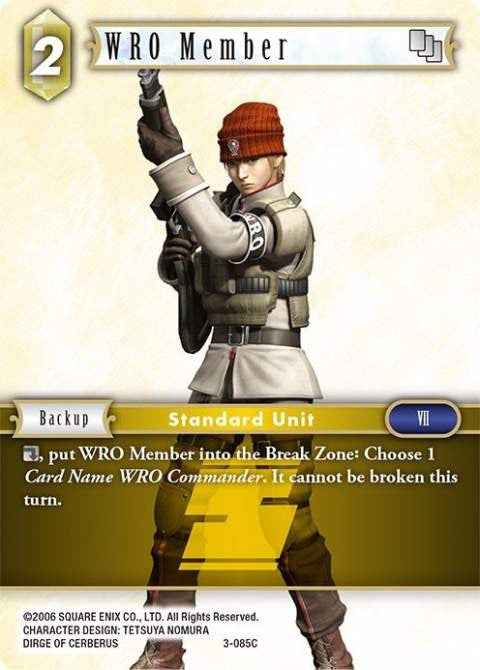 WRO Member (3-085C)