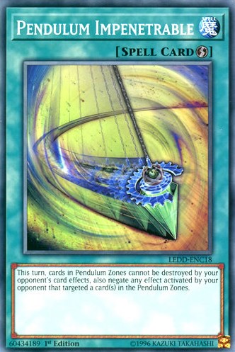 Pendulum Impenetrable
