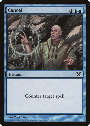 Cancel