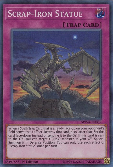 Scrap-Iron Statue