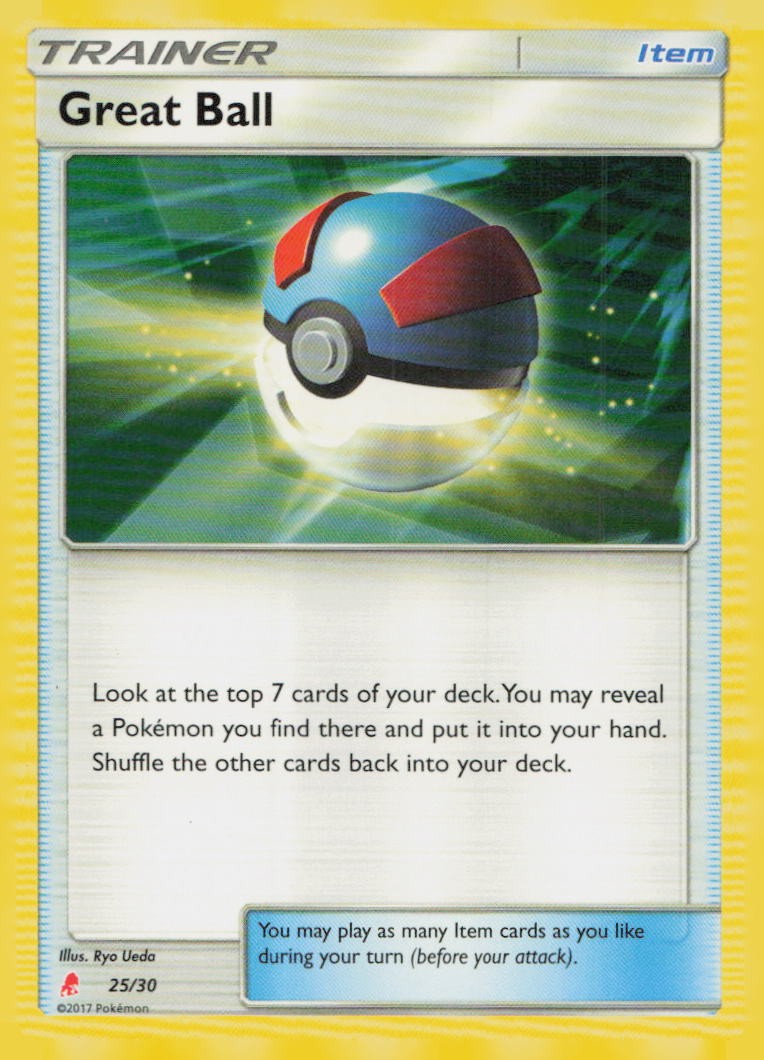 Great Ball (#25) (Lycanroc Half-Deck)