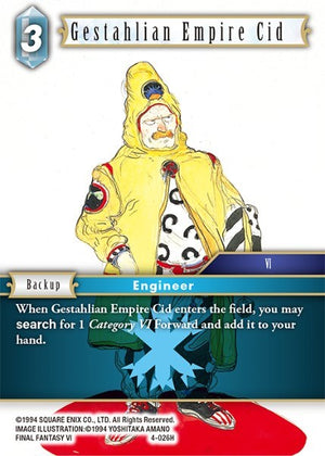 Gestahlian Empire Cid