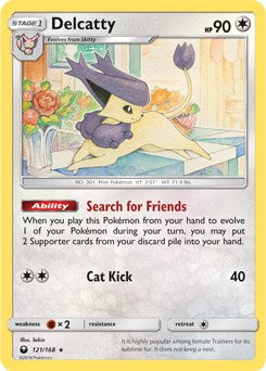 Delcatty - 121/168 (SM Celestial Storm)