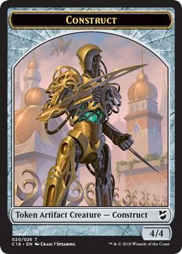 Myr (007) // Construct (020) Double-Sided Token (Back)
