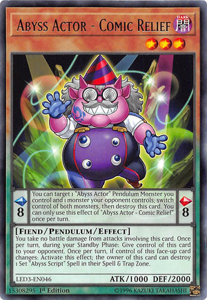 Abyss Actor - Comic Relief