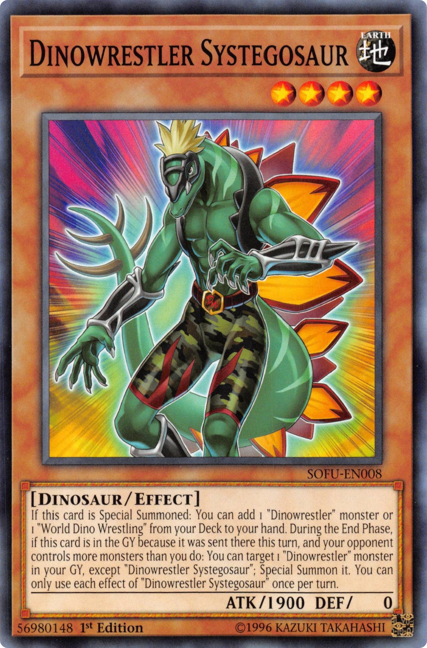 Dinowrestler Systegosaur