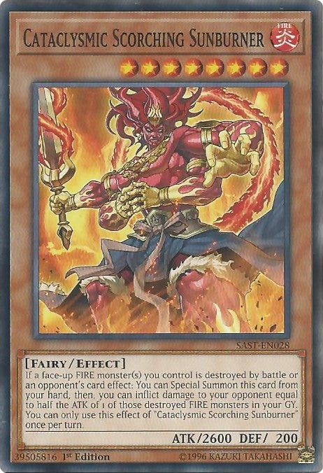 Cataclysmic Scorching Sunburner