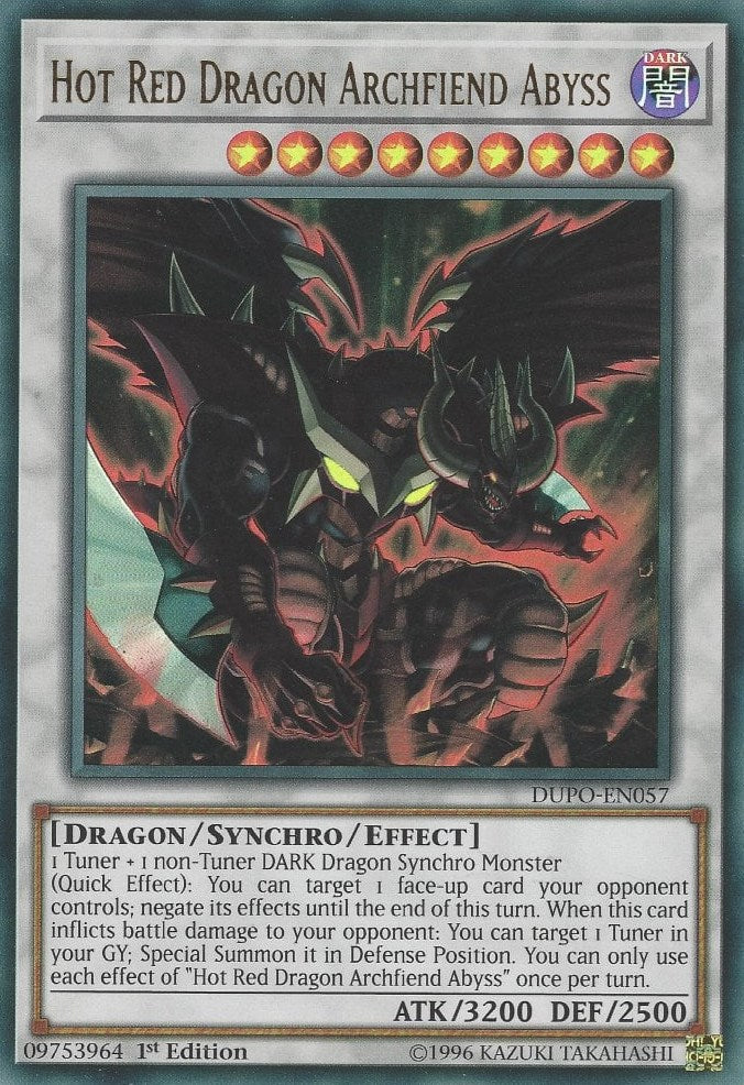 Hot Red Dragon Archfiend Abyss