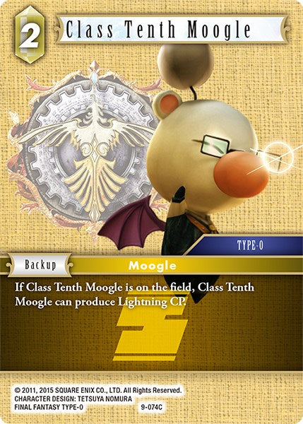 Class Tenth Moogle