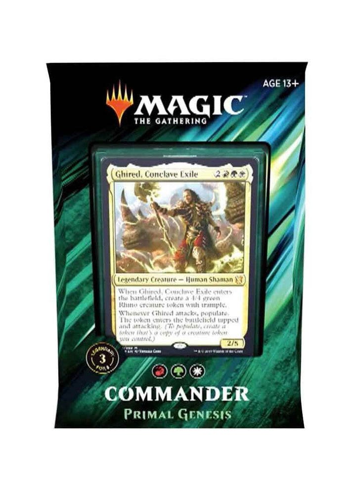 MTG Commander 2019 Deck Primal Genesis