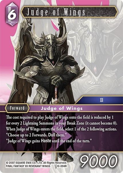 Judge of Wings