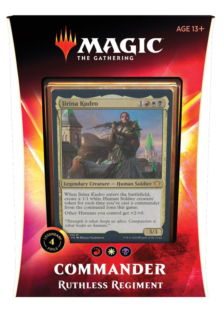 MTG 2020 Commander Deck Ruthless Regiment