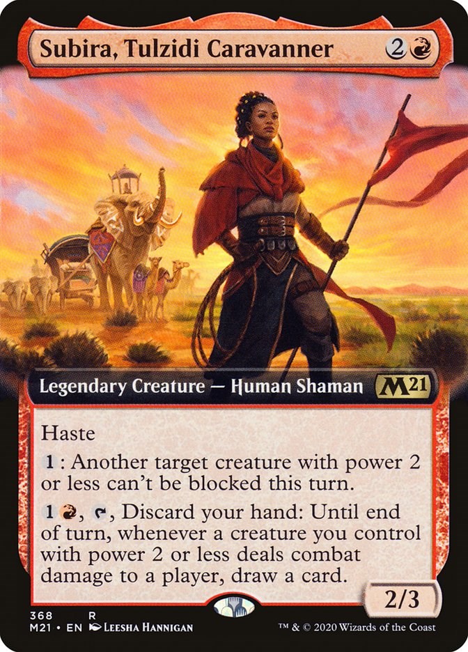 Subira, Tulzidi Caravanner (Extended Art)