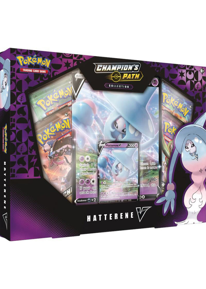 Pokémon TCG Champion's Path Hatterene V Collection