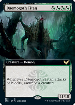 Daemogoth Titan (Extended Art)