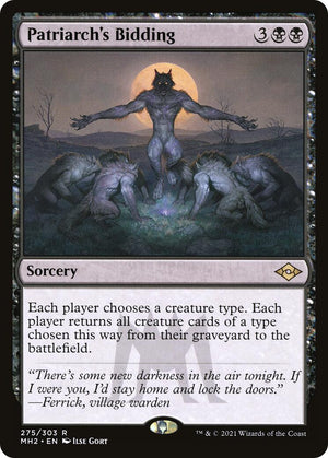 Patriarch's Bidding
