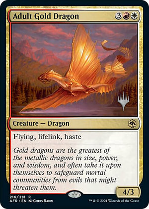 Adult Gold Dragon