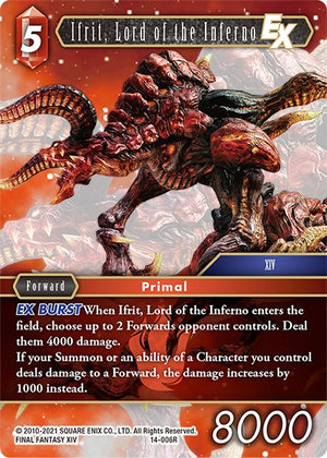 Ifrit, Lord of the Inferno EX