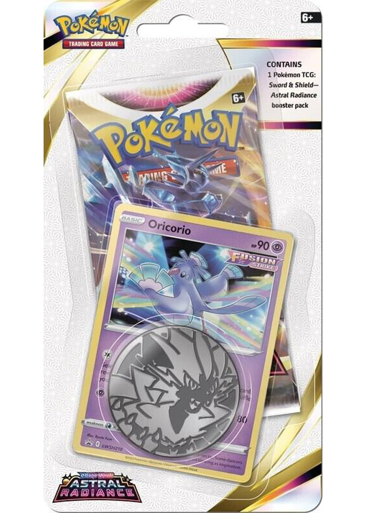 Pokémon TCG Sword & Shield Astral Radiance Checklane Blister Oricorio