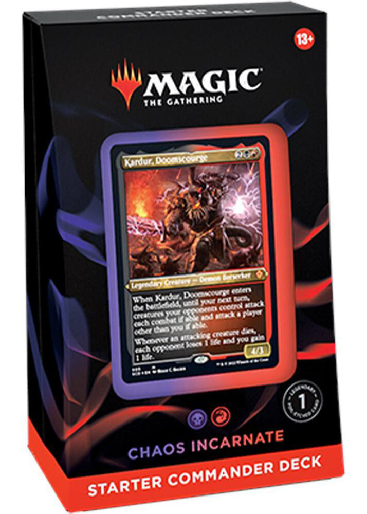 MTG Starter Commander Deck Chaos Incarnate