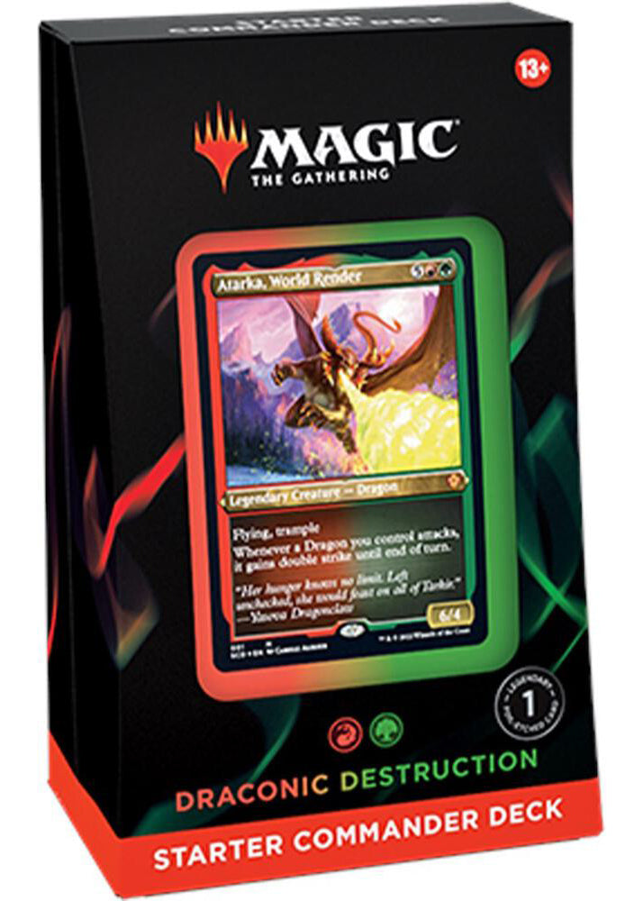 MTG Starter Commander Deck Draconic Destruction