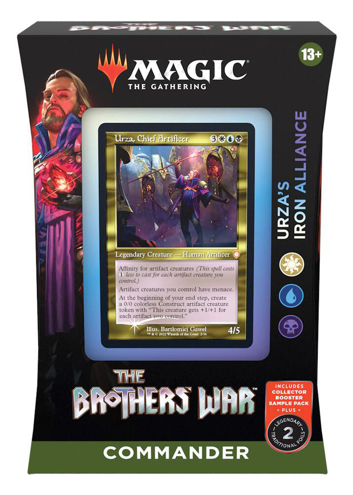 MTG The Brothers' War Commander Deck Urza's Iron Alliance