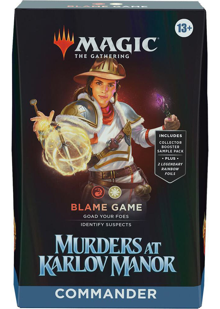 MTG Murders at Karlov Manor Commander Deck Deadly Blame Game