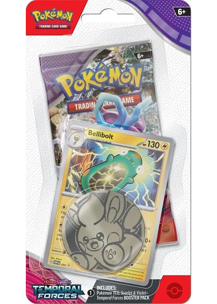 Pokémon TCG Temporal Forces Bellibolt Blister Pack