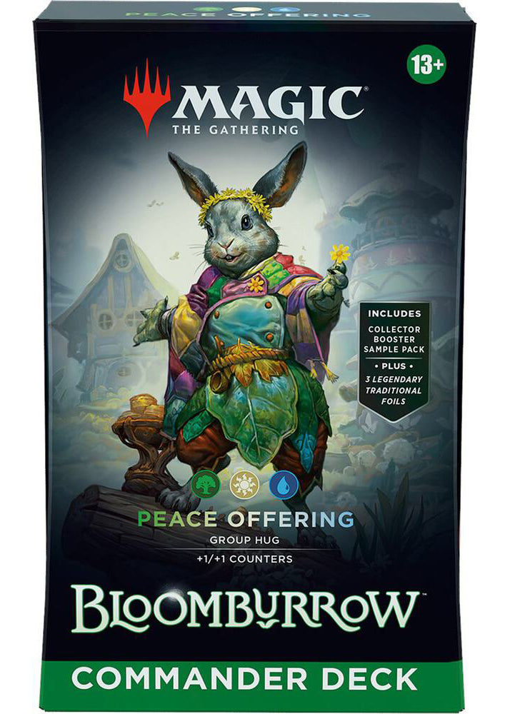 MTG Bloomburrow Commander Deck Peace Offering