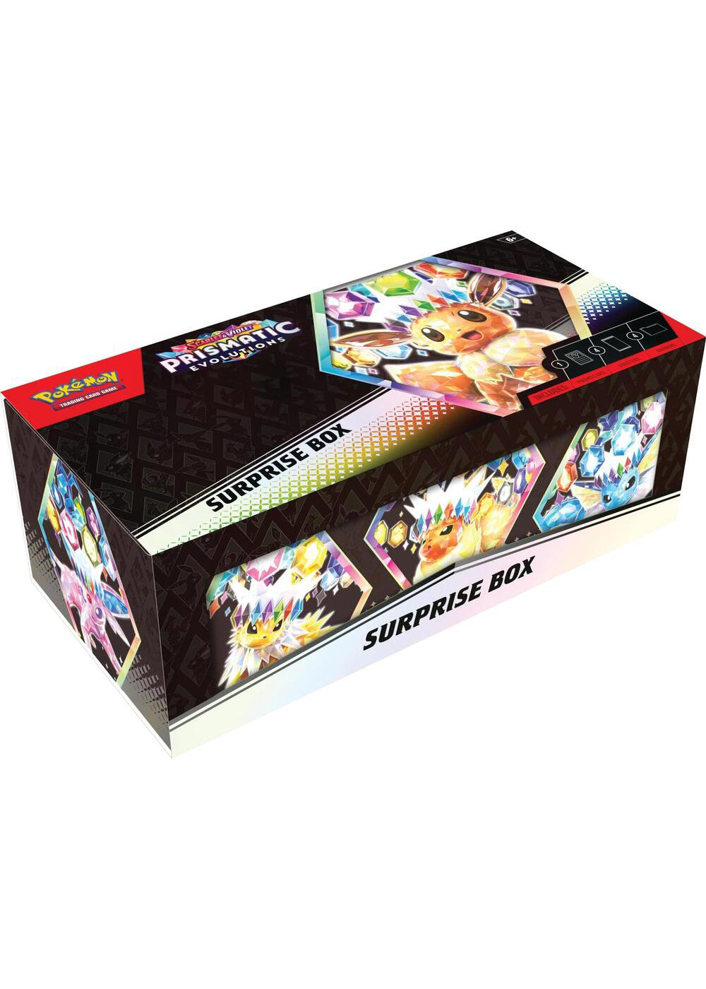 Pokémon TCG Scarlet & Violet Prismatic Evolutions Surprise Box