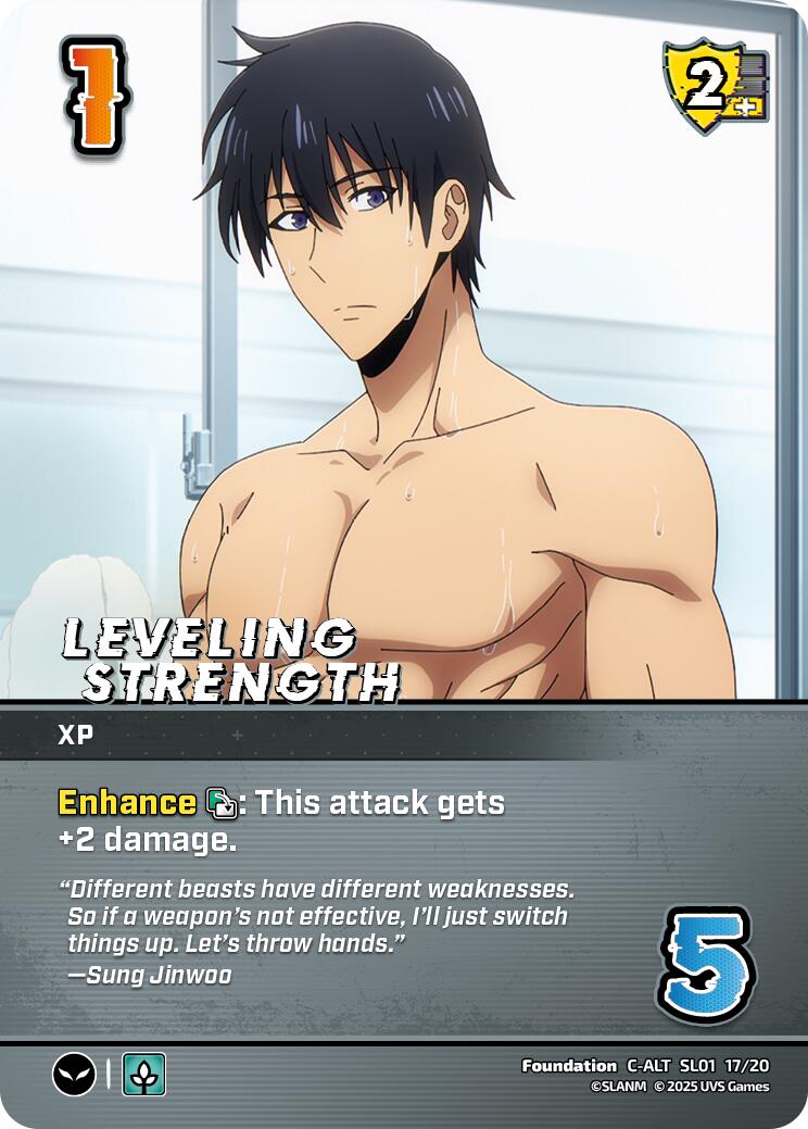 Leveling Strength (Alternate Art)