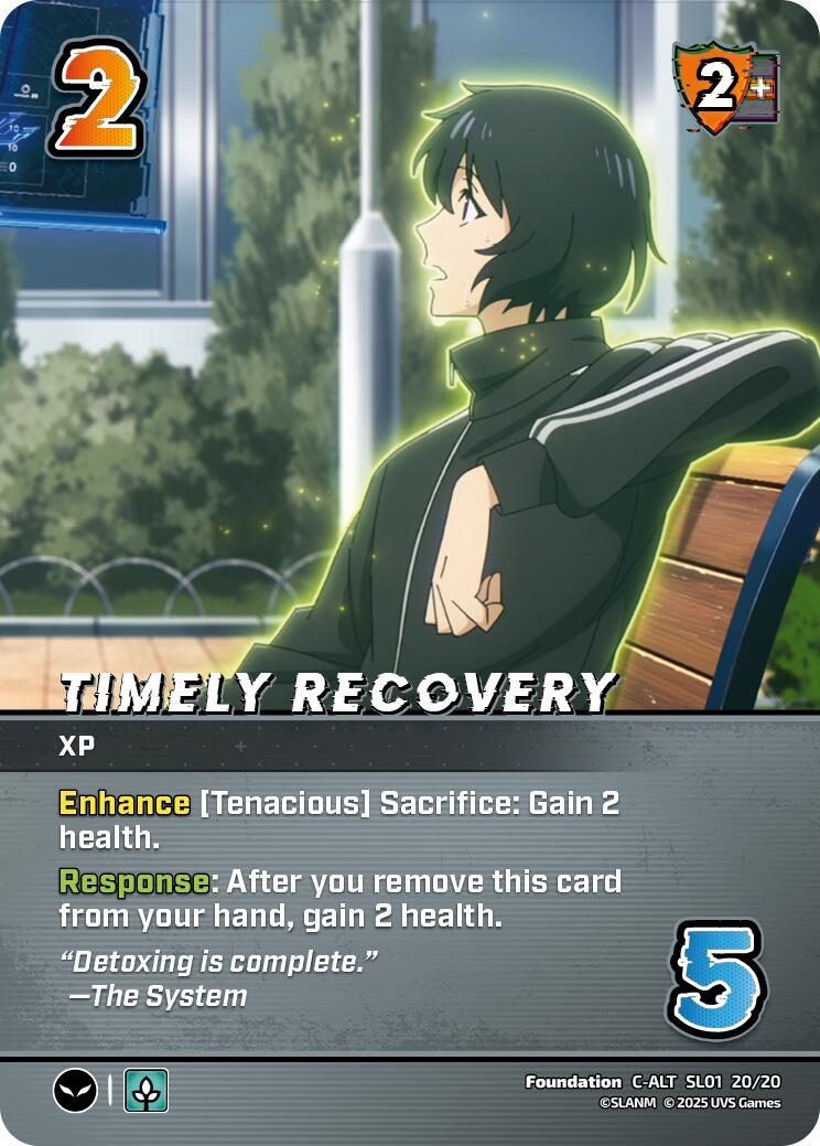 Timely Recovery (Alternate Art)