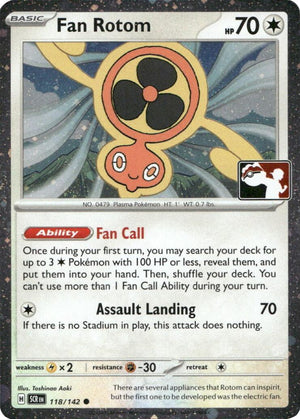 Fan Rotom - 118/142 (Cosmos Holo)