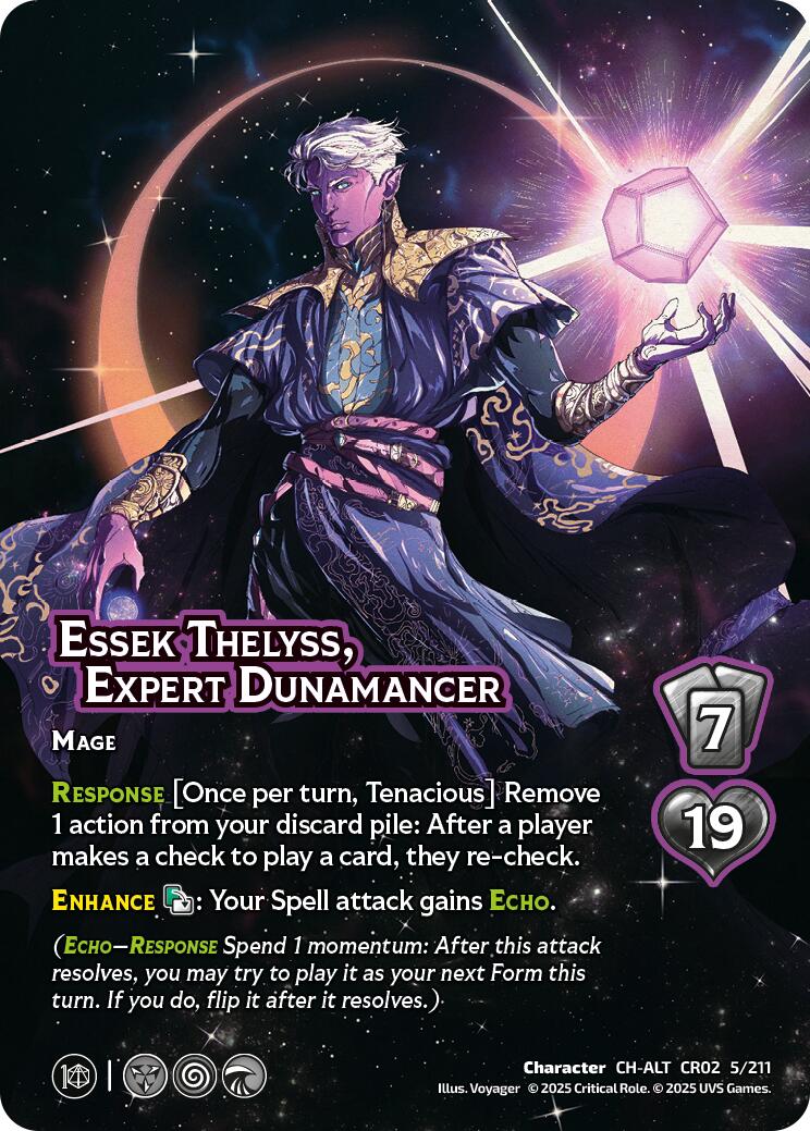 Essek Thelyss, Expert Dunamancer (Alternate Art)
