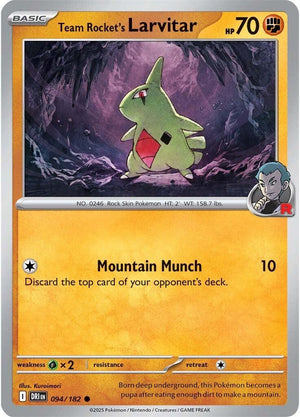 Team Rocket's Larvitar