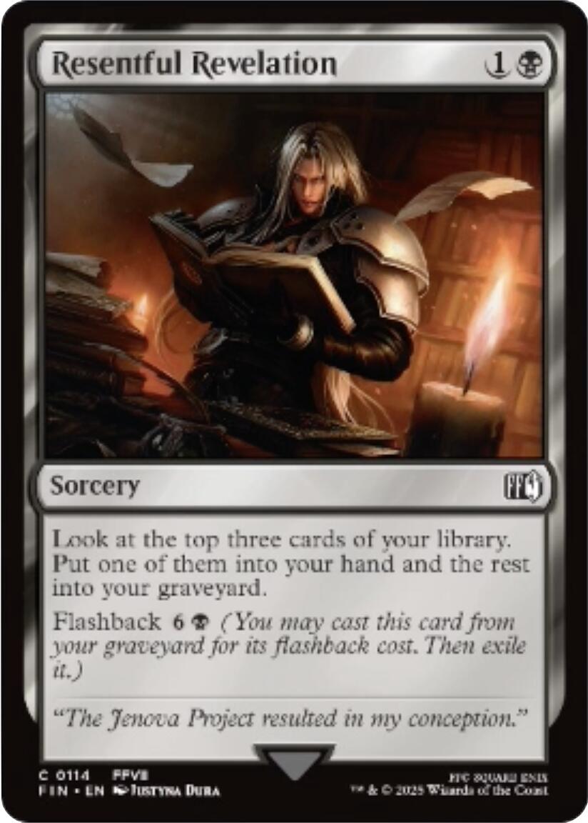 Resentful Revelation