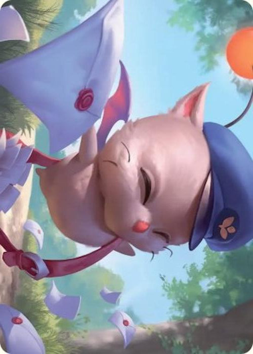 Delivery Moogle Art Card