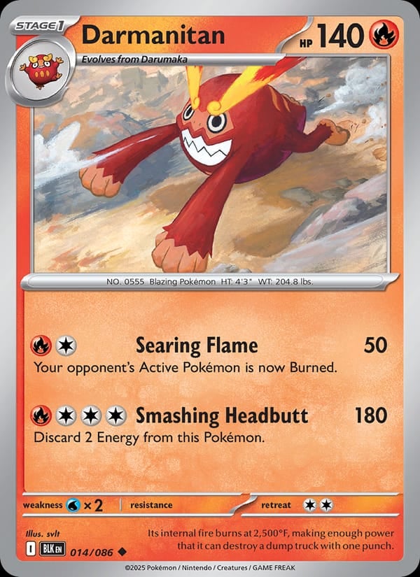Darmanitan (Master Ball Pattern)
