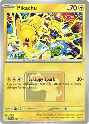 Pikachu - 225 (World Championship 2025) [Winner]