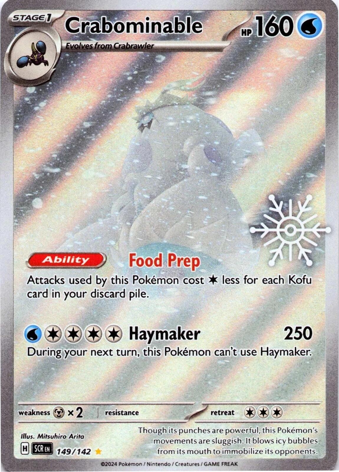 Crabominable - 149/142 (Holiday Calendar)