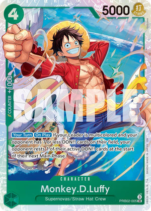 Monkey.D.Luffy - PRB02-005
