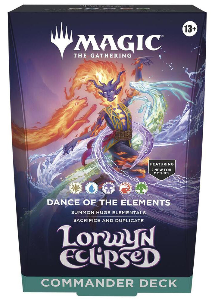 (Pre-Order January 23rd) MTG Lorwyn Eclipsed Commander Deck Dance of the Elements