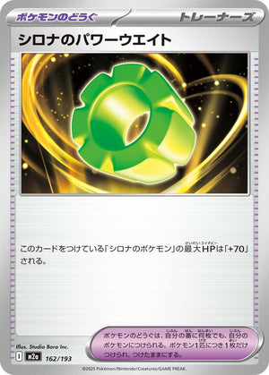 Cynthia's Power Weight