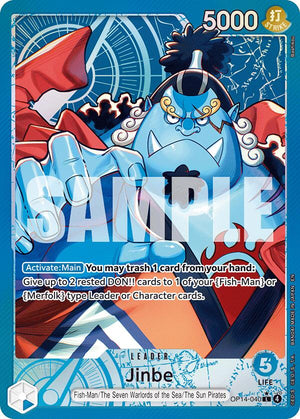 Jinbe - OP14-040 (Alternate Art)