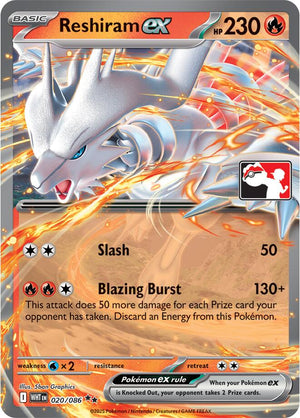 Reshiram ex - 020/086