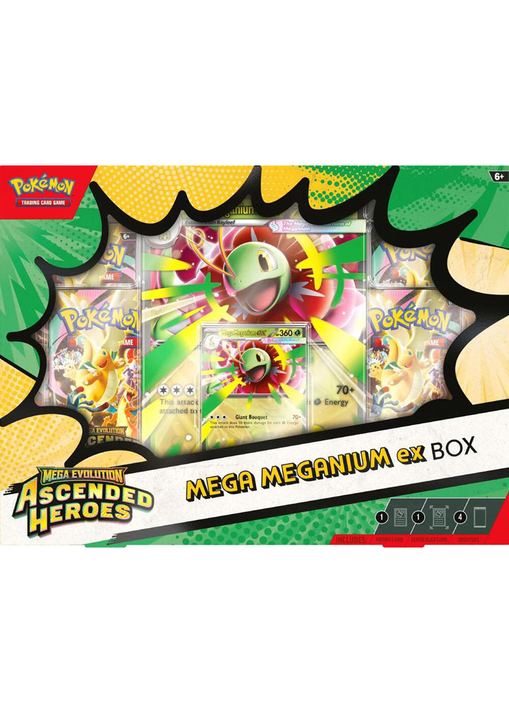 Pokémon TCG Mega Meganium ex Box
