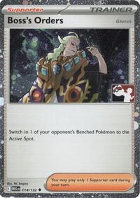 Boss's Orders [Ghetsis] - 114/132 (Cosmos Holo)