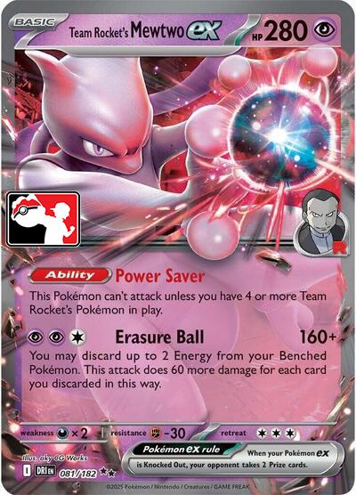 Team Rocket's Mewtwo ex - 081/182